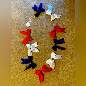 - NWT Hobby Lobby Red White and Blue Garland 6’